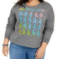 Love Tribe Women's Trendy Plus Size Grateful Dead Graphic-Print Sweatshirt Gray Size 2X
