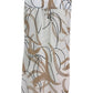 Alfani Women's Printed Cross Over Blouse Beigekhaki Size X-Large