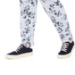 Charter Club Women's Plus Size Bristol Printed Skinny Ankle Jeans Blue Size 18W