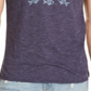 Sun Stone Unisex Don't Feed the Fish Tank Navy Size XL
