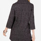 Karen Scott Women's Petite Cowl-Neck 3/4-Sleeve Sweater Wine Size Petite Small