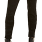 INC International Concepts Women's Zebra Embellished Curvy Skinny Jeans Black Size 0