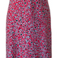 BCBGeneration Women's Cocktail Cowl Neck Asymmetrical Woven Dress Red Size L
