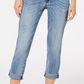 Kut From The Kloth Women's Amy Cuffed Cropped Jeans Blue Size 2