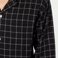 Club Room Men's Checked Flannel Pajama Set Black Size Large