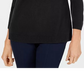 Karen Scott Women's V Neck Luxsoft Sweater Blue- Size Small