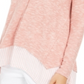 Style & Co Women's Layered Look Tunic Pink Size -L