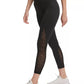 DKNY Women's Sport Flocked Leopard High Waist Leggings Black Size Medium