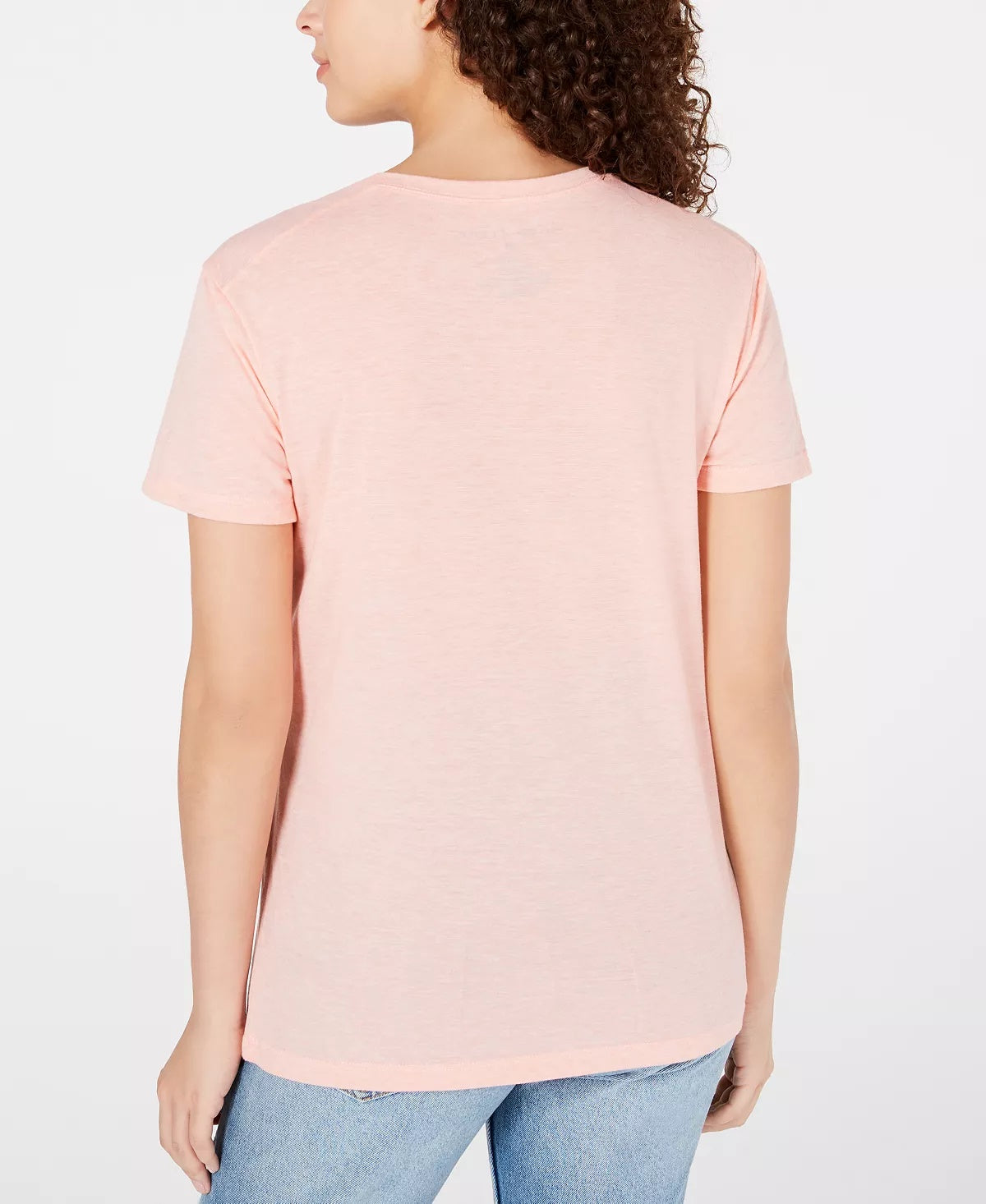 Love Tribe Junior's I'm So Over It T-Shirt Pink Size Medium