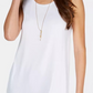Style & Co Women's Swing Fit Tank Top Blue Size Large