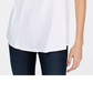 Style & Co Women's Swing Fit Tank Top Blue Size Large