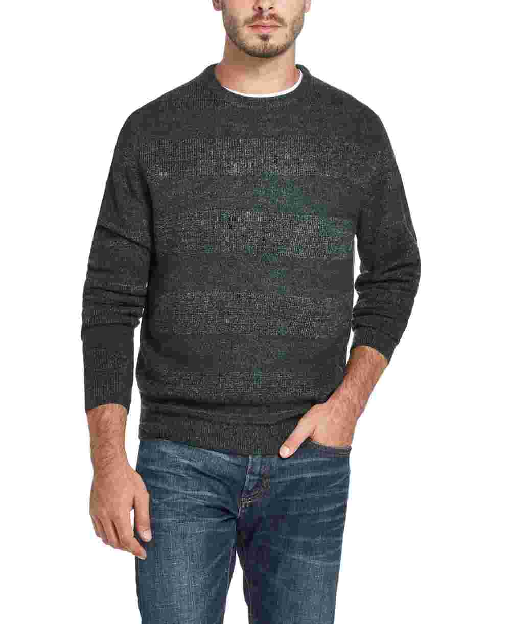 Weatherproof Vintage Men's Green Crew Neck Sweater Fit Sweater Green Size XX-Large