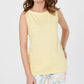 Charter Club Women's Textured Cotton Tank Top White Size X-Large