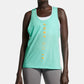 Nike Women's Miler Dri Fit Just Do It Running Tank Top Green Size Small