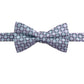 Ryan Seacrest Distinction Men's Bona Silk Geometric Bow Tie Blue Size Regular