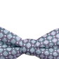 Ryan Seacrest Distinction Men's Bona Silk Geometric Bow Tie Blue Size Regular