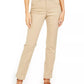 Style & Co Women's Tummy-Control Straight-Leg Fashion Jeans Beige Size 4 T/L