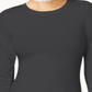 Planet Gold Junior's Long Sleeve T-Shirt Gray Size S