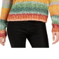 Sun + Moon Women's Cowl-Neck Sweater Red Size Small