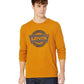 Levi's Men's Expo Thermal T-Shirt Men's Clothing Yellow Size X-Large