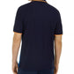 Club Room Men's Colorblocked Performance Polo Shirt Blue Size Size Small
