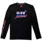 H4X Men's 80S Logo Graphic T-Shirt Black Size X-Large