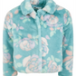 Epic Threads Toddler Girl's Floral Print Faux Fur Jacket Blue Size 3T