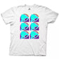 Ripple Junction Men's Taco Bell Repeat Graphic T-Shirt White Size X-Large