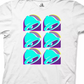 Ripple Junction Men's Taco Bell Repeat Graphic T-Shirt White Size X-Large