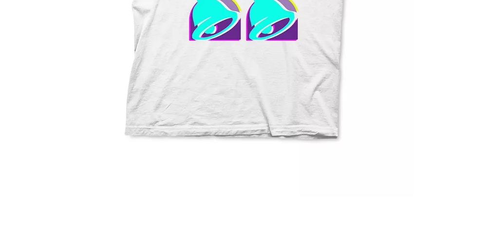 Ripple Junction Men's Taco Bell Repeat Graphic T-Shirt White Size X-Large