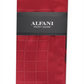 Alfani Men's Archer Silk Grid Pocket Square Red Size Regular