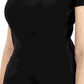 Tommy Hilfiger Women's V Neck T-Shirt Black Size Medium