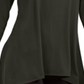 Alfani Women's High Low Tunic Green Size M