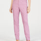 Style & Co Women's Tummy Control Straight Leg Fashion Jeans Pink Size 6