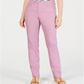 Style & Co Women's Tummy Control Straight Leg Fashion Jeans Pink Size 6