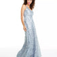 Say Yes To The Prom Junior's Embroidered Gown Black & White Size 17