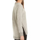 BCX Juniors' Shine Tunic Sweater With Necklace Black Size Small