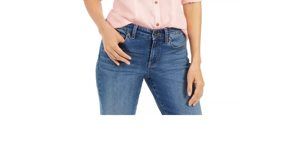 Charter Club Women's Patch Pocket Shirt Pink Size Petite L