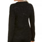 Karen Scott Women's Petite Holiday Sweater Black Size PSM