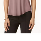 Alfani Women's Petite Satin-Trim Back-Pleat Top Red Size Petite