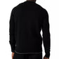 Sean John Men's Textured Knit Sweater Black Size XX-Large
