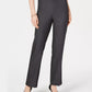Style & Co Women's Tummy Control Straight Leg Pants Gray Size 14 Petite