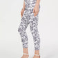 Charter Club Women's Tummy Control Printed Skinny Jeans White Size 14
