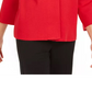 JM Collection  Women's Holiday Party Brooch Cardigan Red Size X-Large