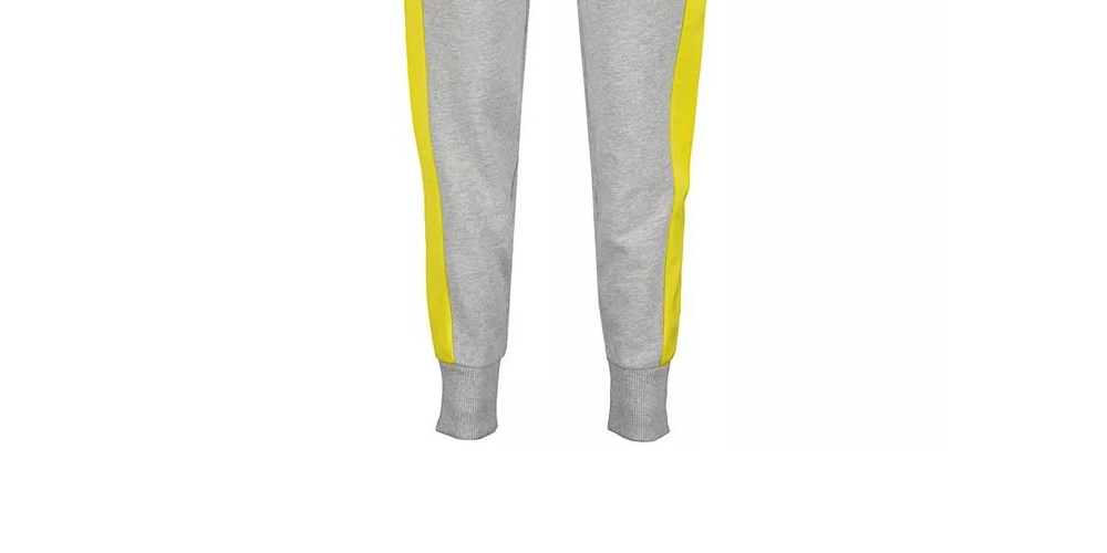 Escada Women's Cotton Cargo Jogger Pants Gray Size Large