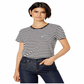 Levi's Women's Perfect Pocket Crewneck Tee Shirt T-Shirt Black Size Large