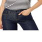 Levi's Women's Perfect Pocket Crewneck Tee Shirt T-Shirt Black Size Large