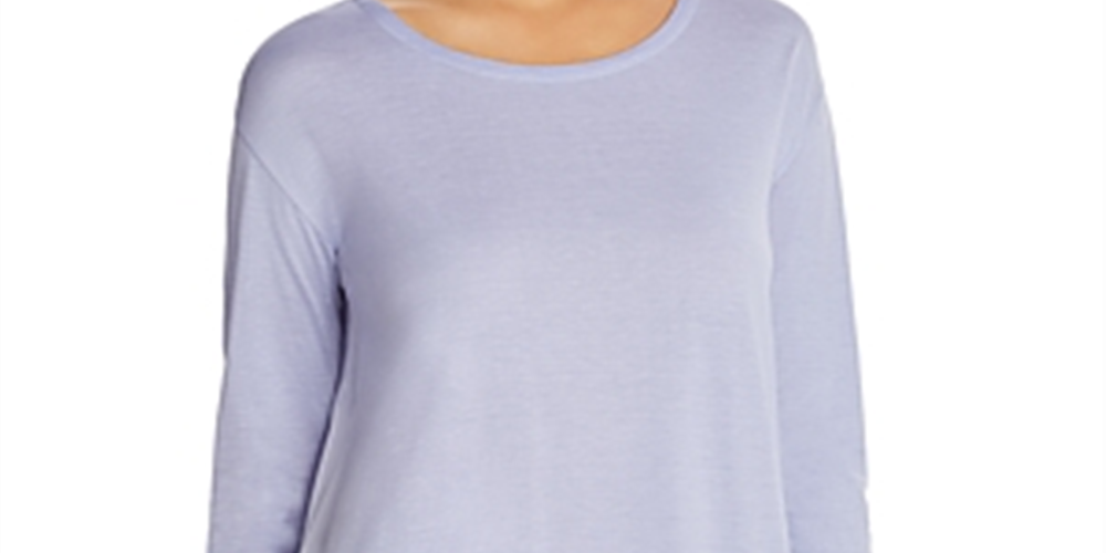 Eileen Fisher Women's Scoop Neck Tunic Blue Size Petite M