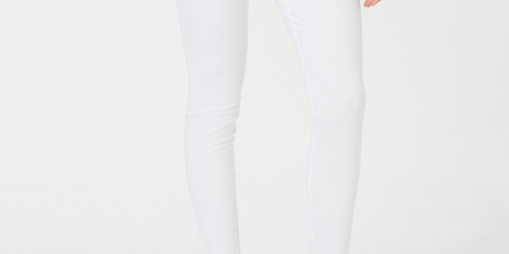 Style & Co Women's High Rise Seamless Jeggings White Size 10