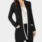 Alfani Women's Open Cardigan Sweater Black Size Petite Small